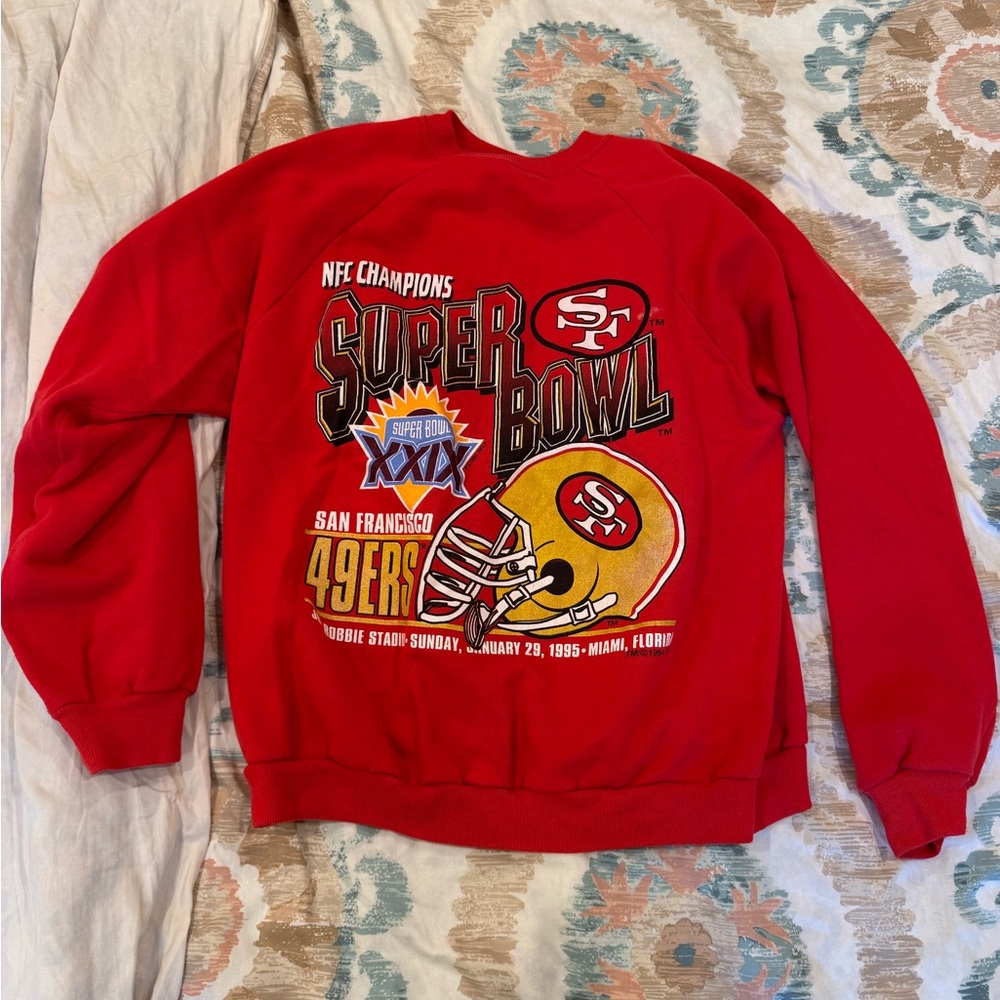 Vintage ‘49ers Super Bowl Sweatshirt